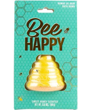 Bee Happy Bath Bomb - Sweet Honey - Buy Online on GoSupps.com