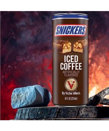 SUPPLIIONLINE Snickers Iced Coffee Indulge In Flavourful Bliss Savor The Irresistible Fusion Rich Coffee Essence And Snicker Delight Volume 237 ml - Buy Online on GoSupps.com