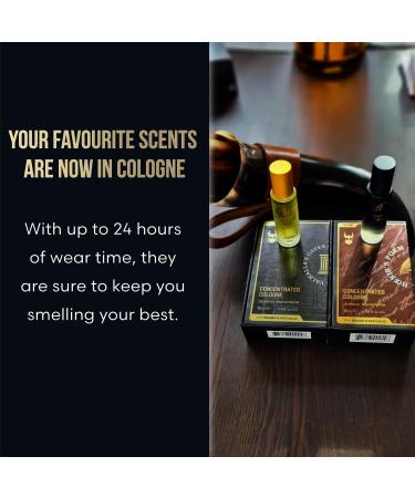 Concentrated Cologne for Men by Beard Struggle - 6x More Longer Than Traditional Colognes - Silver Collection - Alfheim's Forests - Mens Cologne 15 mL / 0.5 US. fl. oz. Glass Roller Bottle - Buy Online on GoSupps.com