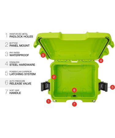 Nanuk 905 Waterproof Hard Case - Lime | Lightweight & Durable - Buy Online on GoSupps.com