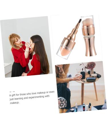 Beavorty 1pc 4 in 1 makeup brush dual ended foundation and powder brush face powder liquid makeup Makeup Practical Brush travel Multifunction artificial fiber sponge brush - Buy Online on GoSupps.com