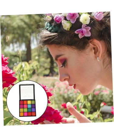 FOMIYES 16 Eyeshadow Palette Glitter Eyeshadow Eye Shadow Makeup Eyeshadow Matte Eyeshadow Face Paints Pink - Buy Online on GoSupps.com