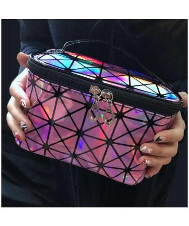 3D Portable Cosmetic Case - Waterproof PU Leather Makeup Storage Organizer Bag for Women & Girls - Perfect for Travel & Parties - Buy Online on GoSupps.com