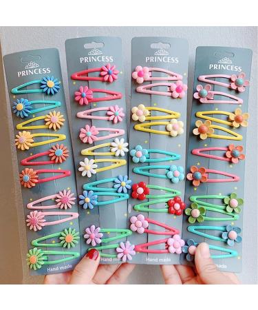 50 Pack Baby Hair Clips - Cute Cartoon Snap Clips for Girls | Sonwaha Mini Hair Accessories - Buy Online on GoSupps.com