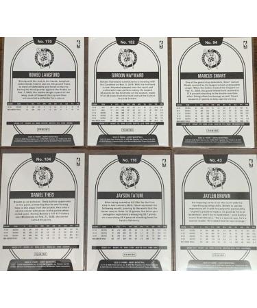 Boston Celtics 2020-21 Hoops Team Set w/ Rookie Cards Aaron Nesmith & Payton Pritchard - Buy Online on GoSupps.com