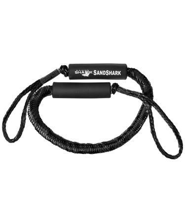 Premium Boat Bungee Dock Lines. Bungee Dock Line Stretches 4-5.5 ft. Absorbs Shock to Cleats, Docks, Pylons, and Anchors. Boat Ties to Dock. Reduces Pull on Your Boat Lines. Boat Rope That Stretches. 4-5.5' Black