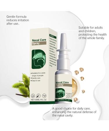 Nasal SprayNose Softener 30ml Natural Solution For Respiratory Care Long Lasting Cleanser For Women Men Children - Buy Online on GoSupps.com