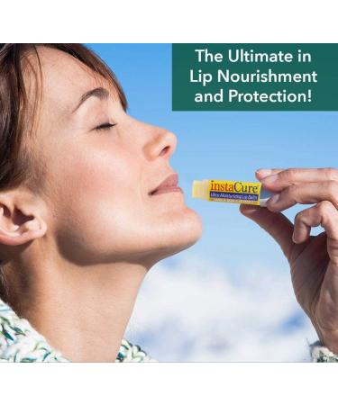 InstaCure Derma Balm - 100% Natural Jumbo Skin Revival with Manuka Honey | Ultra-Moisturizing Vanilla Bean & Peppermint Lip Balm Duo | Soothes Eczema & Psoriasis - Buy Online on GoSupps.com