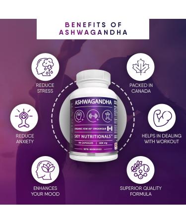 100% Pure Ashwagandha KSM-66 Capsules | Pack of 3 | 9 MONTH SUPPLY (270 x 600 MG) | Organic Full Spectrum KSM-66 Ashwagandha Supplement | Tension Relief & Resistance Memory Support & Sleep Aid 90 count (Pack of 3) - Buy Online on GoSupps.com