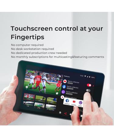 YOLOLIV YoloBox Pro: Portable Multi-Cam Live Streaming Studio & Recorder - Buy Online on GoSupps.com