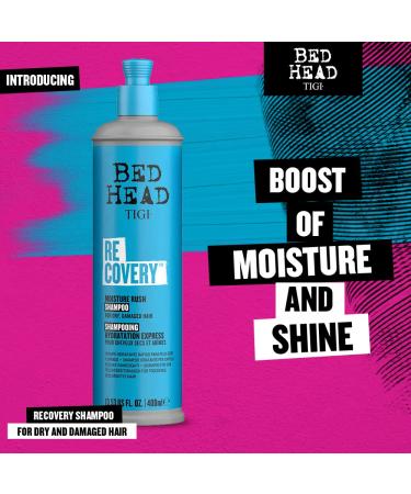 TIGI Bed Head Recovery Moisturizing Shampoo for Dry Hair | 13.53 fl oz - Best eCommerce Shipping Internationally - Buy Online on GoSupps.com