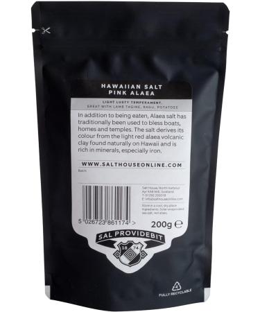 Hawaiian Pink Alaea Gourmet Sea Salt 200g - Buy Online on GoSupps.com