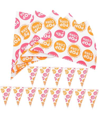 Beavorty 200 Pcs Popcorn Bag Clear Snack Bags Mini Gift Bags for Favors Cookies Bags Candy Bags Clear Goody Bag Cookie Gift Bags Cone Shaped Treat Bags Party Christmas Paper Child Biscuit - Buy Online on GoSupps.com