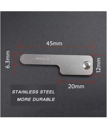 Orthodontic Gap Ruler | Dental Interproximal Reduction Gauge | IPR System | Stainless Steel Instrument for Accurate Tooth Gap Measurement - Buy Online on GoSupps.com