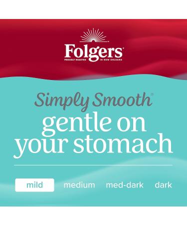 Folgers Simply Smooth Caf moulu torr fi doux 765 4 g - Buy Online on GoSupps.com
