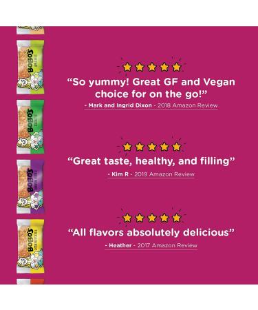 Bobo's Peanut Butter & Jelly Oat Bars - Gluten Free Vegan Snack | 12-Pack (3 oz) - Whole Grain Rolled Oats - Buy Online on GoSupps.com