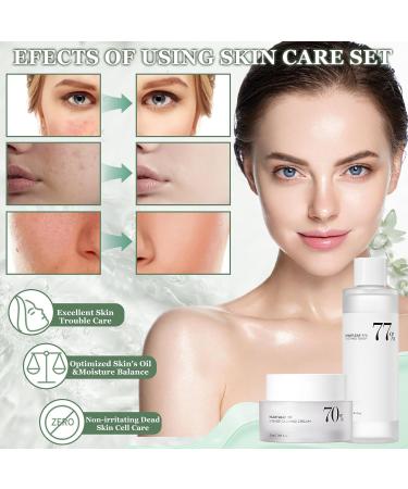 Heartleaf 77% Soothing Toner & 70% Calming Cream - Korean Skin Care for Sensitive Skin | Moisture-Giving Calming Toner - Buy Online on GoSupps.com