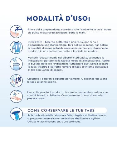  Aptamil APTAMIL NUTRIBIOTIK TABS 2 PRE-DOSATE - Follow-on Milk in Pre-Dosed Tabs - From 6 months at 12 C - Box of 21 sachets (105 tabs per sachet) - Buy Online on GoSupps.com