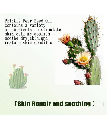 Organic Prickly Pear Seed Oil 50ml Organic Prickly Pear Seed Oil 100% Pure Natural Cold Pressed Organic Prickly Pear Oil for Face Anti-Aging and Anti-Dark Circles Organic (3) - Buy Online on GoSupps.com