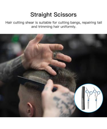 Moocii Haircut Scissors Set - Professional 10Pcs Stainless Steel Hair Cutting and Thinning Shears for Salon and Home Use - Buy Online on GoSupps.com