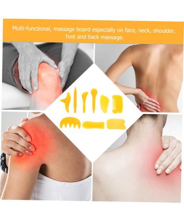 Beaupretty 9-Piece Massage Gua Sha Facial Tool Set - Spa Skin Care Essentials for Glowing Skin - Buy Online on GoSupps.com