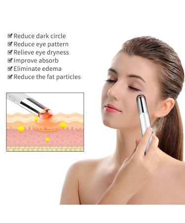 LANDWIND Eye Massager: 42 Heated Facial Massager for Dark Circle Removal, Puffy Eyes, and Eye Bags - Buy Online on GoSupps.com