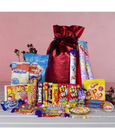 Retro Sweets and Treats Hamper - Ideal for Birthdays Goody Bags and Thank You gifts - Virginia Hayward