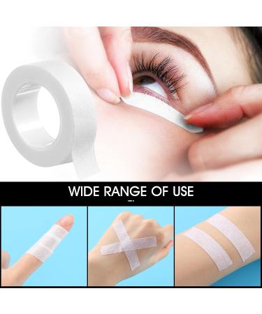 Flexible Skin Tape 6 Rolls - Self Adhesive Gauze Tape for Wound Injuries and Sports - 0.5 Inch x 10 Yards - Breathable and Swelling Relief (White) - Buy Online on GoSupps.com