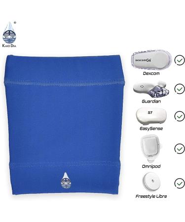 Dia Band - Durable Glucose Sensor Protection Bracelet for Freestyle Libre Medtronic Dexcom & Omnipod | Comfortable Reusable Diabetic Band (29-32 cm) - Buy Online on GoSupps.com