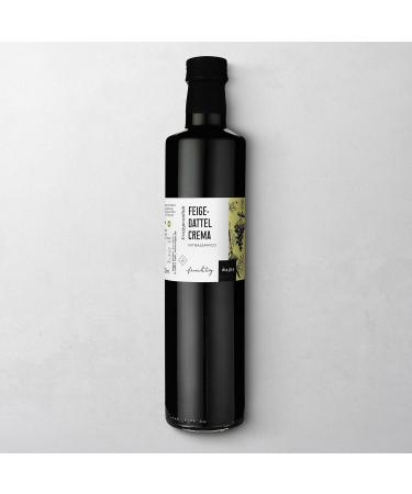 WAJOS Fig-Date Cream with Aceto Balsamico di Modena - 500ml Gourmet Vinegar Sauce | International Shipping - Buy Online on GoSupps.com