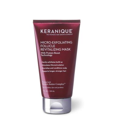 Keranique Micro-Exfoliating Follicle Revitalizing Mask  Keratin Amino Complex  Sulfate  Dyes and Parabens Free  Exfoliates  Nourish and Condition the Scalp  Supports Longer  Stronger Hair  4 Fl Oz 4 Fl Oz (Pack of 1) - Buy Online on GoSupps.com