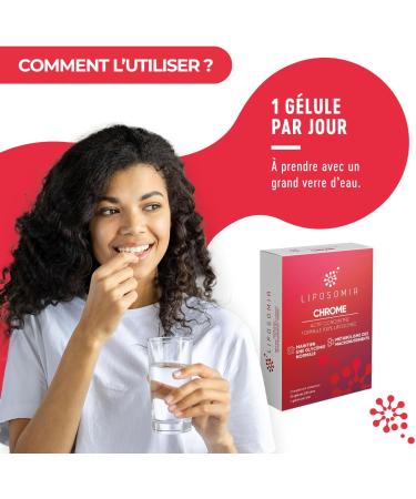 Prescription Nature - CHROME LIPOSOMIA - Dietary Supplement Blood Glucose Macronutrients (Sugar Fat) and Carbohydrates - Active Concentrate Liposome Formula - Made in France - 30 Capsules - Buy Online on GoSupps.com