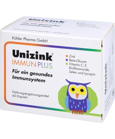 Unizink Immune Plus Capsules | Boost Your Immunity | International Shipping Available - Buy Online on GoSupps.com