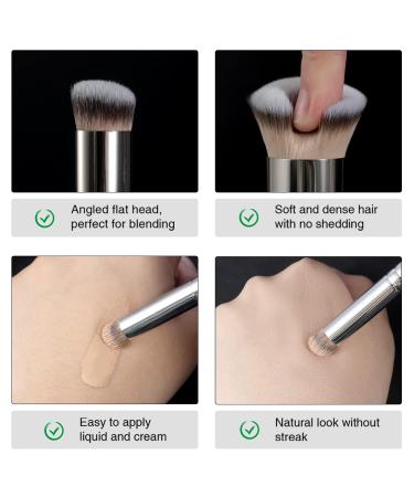 Foundation & Concealer Kabuki Brush Set for Flawless Makeup Application - Buy Online on GoSupps.com