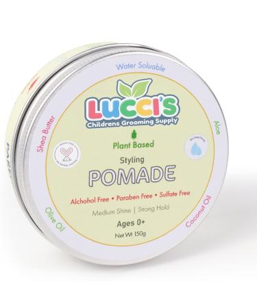 Baby Hair Gel – 5oz Plant-Based Styling Hair Pomade for Infants – No Parabens or Sulphates – Medium Shine and Strong Hold Hair Paste for Kids