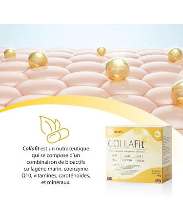 Collafit Food Supplement | The Natural Path to Beauty | Improved Skin Hydration and Elasticity | Patented Marine Collagen Peptides (Type I) | 28 Bags - Buy Online on GoSupps.com