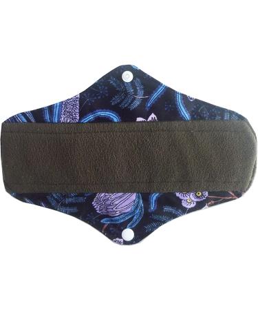 10PCS 10 Inch Charcoal Bamboo Cloth Menstrual Pads + Wet Bag | Reusable & Washable | NCM-M10-01 - Buy Online on GoSupps.com