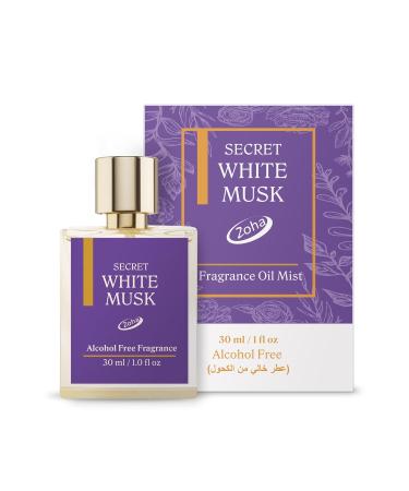 Zoha White Musk Oil Perfume for Women & Men Roll On Perfume Oil and Musk Perfume Spray Alcohol Free Skin Moisturizing Musk Oil Perfume 1 Fl Oz (Pack of 1) - Buy Online on GoSupps.com