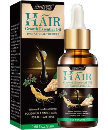 fanelod Hair Growth for Women - Natural Ginger Hair Growth Serums 20ML Biotin Hair Growth - Nourishing Ginger - Buy Online on GoSupps.com