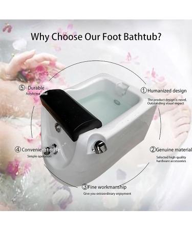 Foot Spa Massager Heated Foot Bath Massager Electric Footbath Pedicure Tired Feet Warm Soaking Relief for Pedicures Foot Soak Detox and Massage - Buy Online on GoSupps.com
