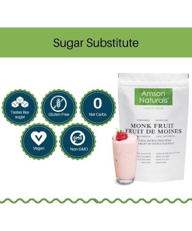 Natural Source Sweetener 1 lb / 454 g / 16 oz (Powdered) - 1:1 Sugar Substitute Natural Source Tabletop Sweetener No Calorie Non-GMO Gluten Free. 454 g (Pack of 1) - Buy Online on GoSupps.com
