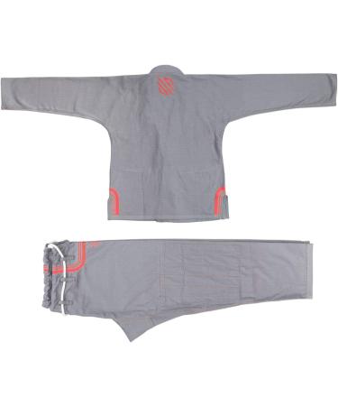 Sanabul Core Competition BJJ Gi IBJJF Approved - Grey/Red A2 (Special Sizing Guide) - Buy Online on GoSupps.com