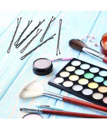 200-Piece Bobby Pins Assorted Sizes with Clear Storage Box - Black and Brown - Buy Online on GoSupps.com