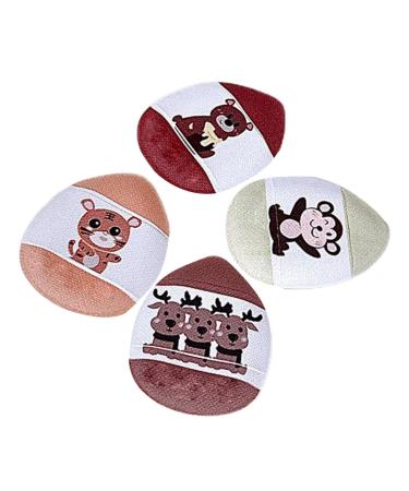 Wectirc Powder Puff for Makeup | Cosmetic Loose Powder Sponge Facial Puff Pads Water Drop Shape Design Cosmetic Foundation Blender Puff