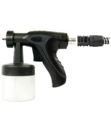 Belloccio G12-QC Professional HVLP Precision Spray Tanning Application Gun with Standard Turbine Sprayer Hose Size (QC) Quick-Release Coupler Connector - Spray Sunless DHA Solutions - 14 oz. Cup