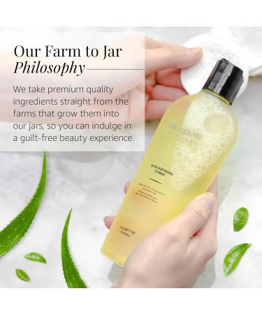 Aloette Skin Refining Toner - Deep Cleansing Hydrating Facial Toner for Normal to Combination Skin - Rejuvenates & Revitalizes - 8 Fl Oz - Shop Internationally - Buy Online on GoSupps.com