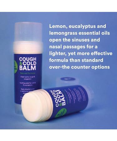 Camille Beckman Cough & Cold Balm 2.2oz - Natural All-in-One Formula - Buy Online on GoSupps.com