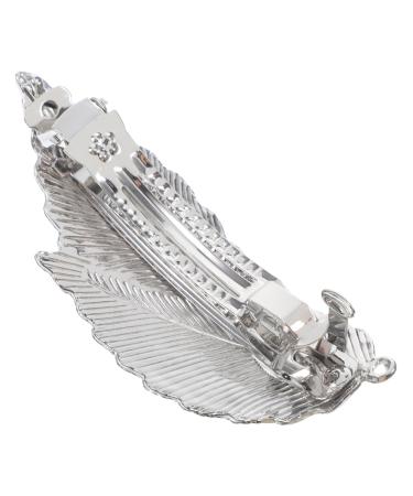 Mikinona Metal Clips for Thick Hair Leaves Hair Clips Hair Clips for Thin Hair Decor Hair Clips Metal Clips for Hair Large Clips Hair Clamps for Women Hair Barrettes Hair Clip for Women