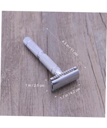 Angoily Men's Razor - Structured Design Safe & Durable Solid Wood Razor for Home Use - Buy Online on GoSupps.com