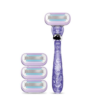 Gillette Venus Extra Smooth Swirl Razors for Women - Flexiball Handle, 1 Razor + 4 Blade Refills - Buy Online on GoSupps.com